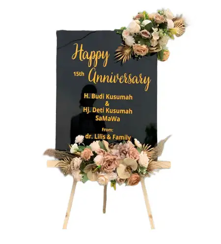Papan Bunga Akrilik Gembyungan